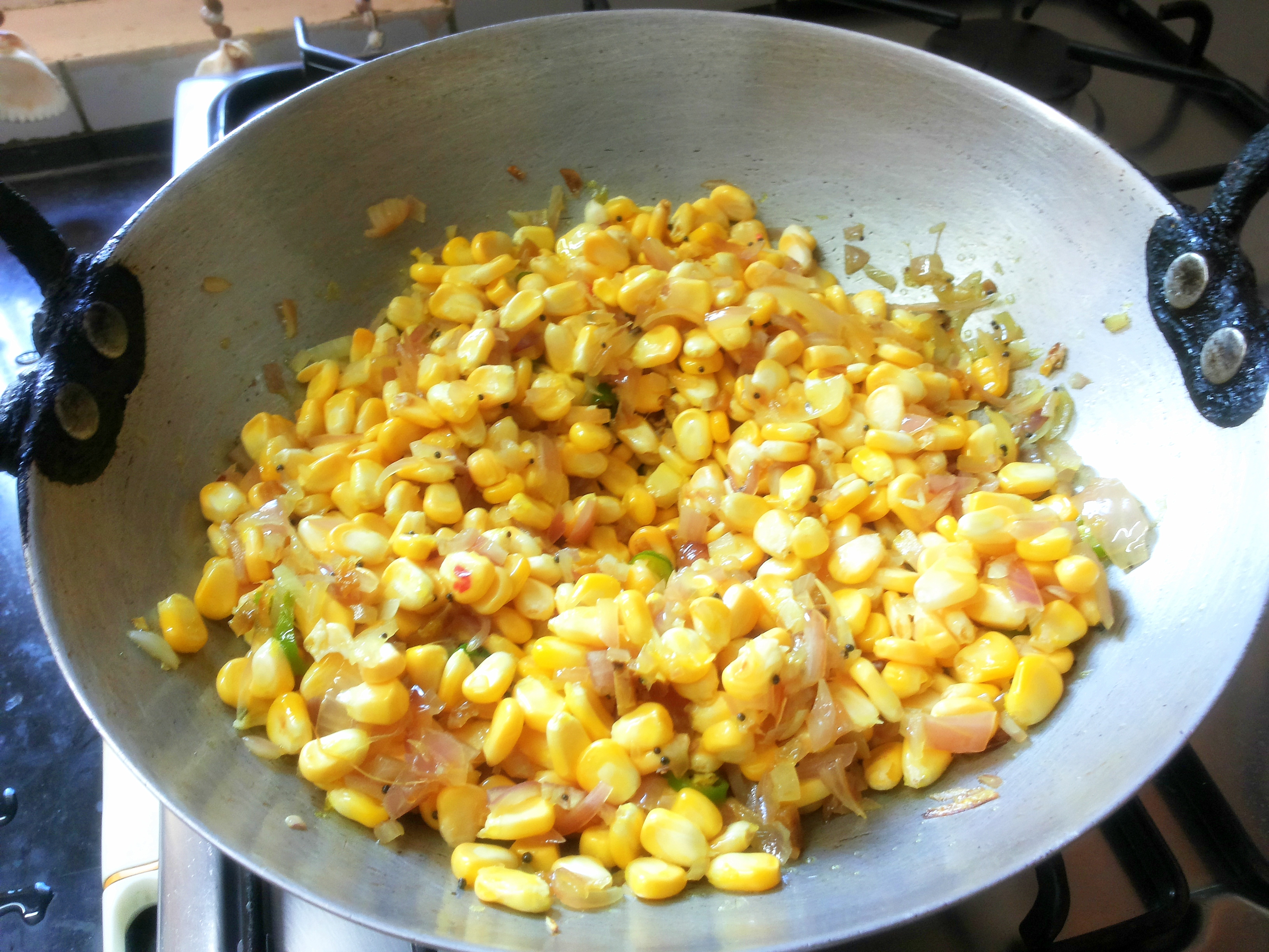 Corn masala | Indian Cooking Manual