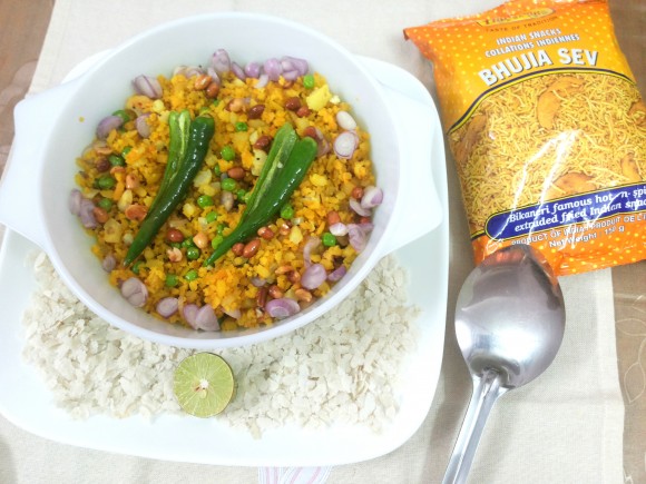 Poha (beaten rice)