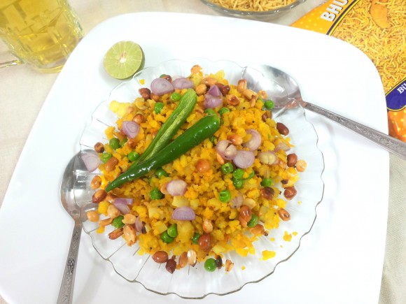 Poha (beaten rice)