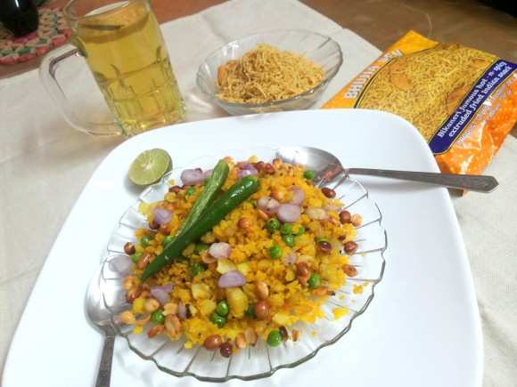 Poha (beaten rice)