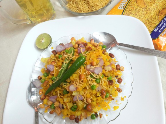 Poha (beaten rice)