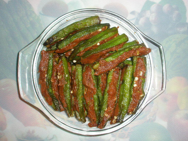 Bhindi Bharwa (Stuffed Ladyfinger)