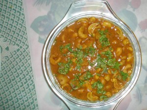 Kaju (Cashew) masala