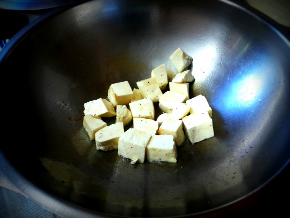 Fry paneer 