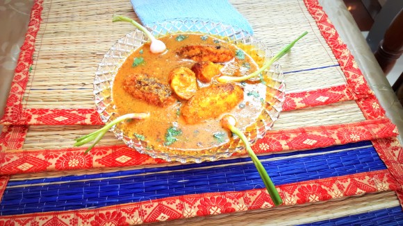 Paneer (cottage cheese/soya paneer) kofta curry