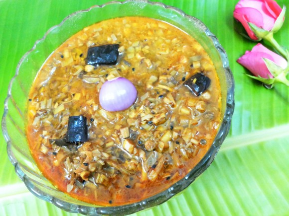 Banana flower sabji