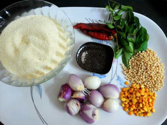 ingredients for upma