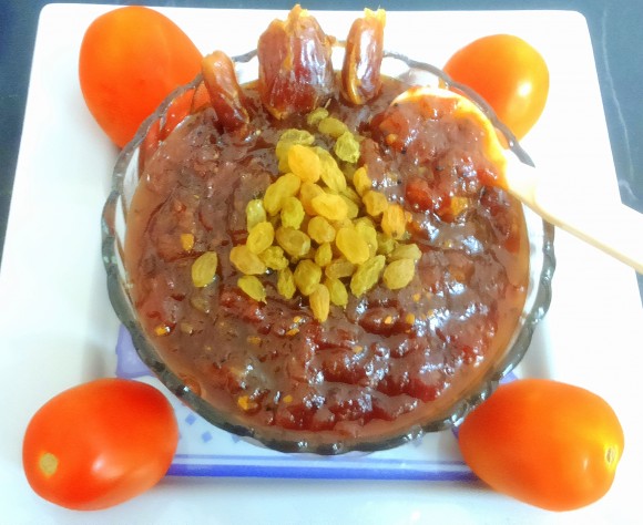 Tamater (tomato) ki khatti-mitthi chutney