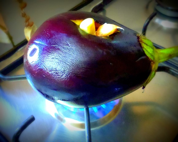 roasting egg plant