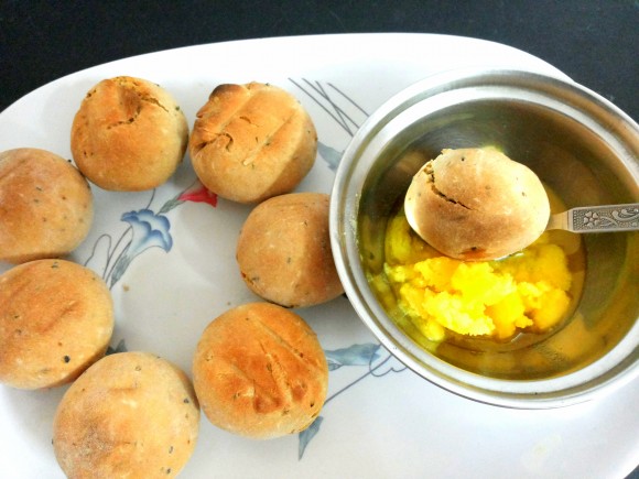 Sattu (roasted gram flour) ki litti