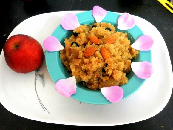 Sooji (semolina) ka halwa 