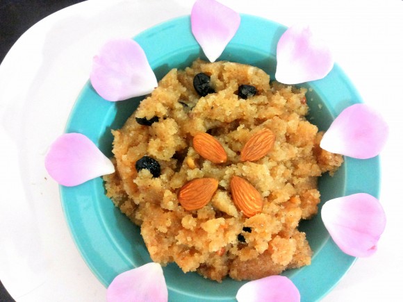 Sooji (semolina) ka halwa 