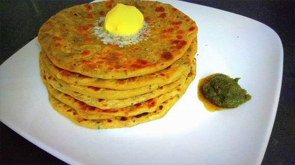 Flax seed paratha