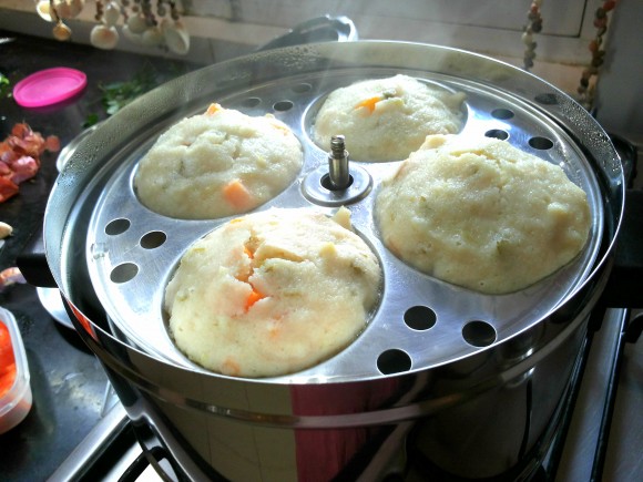  Vegetable idli 