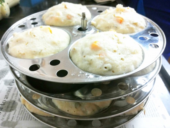  Vegetable idli 