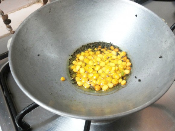 adding chana dal