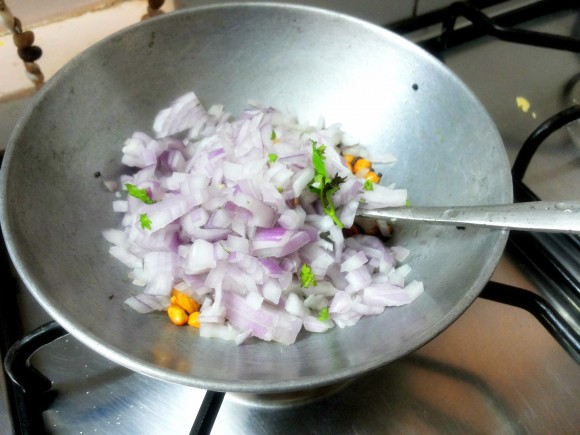 adding onion