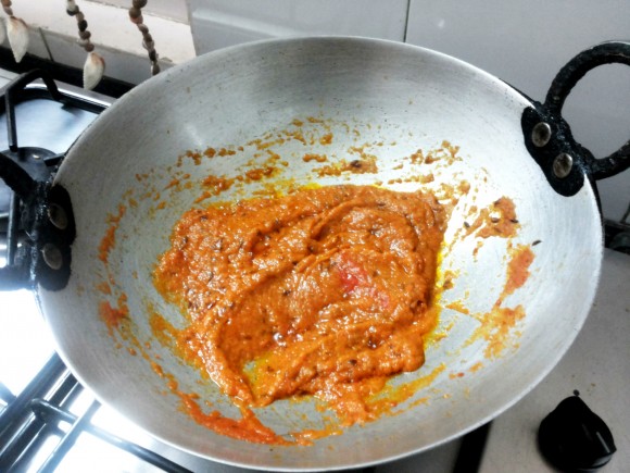 Add grinded masala