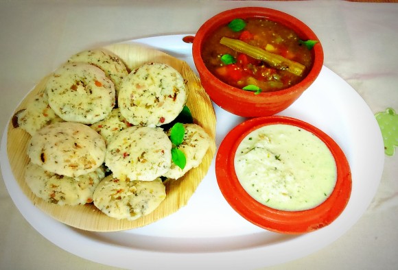 Masala idli