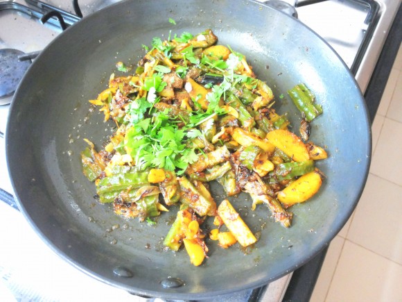 Add coriander leaves