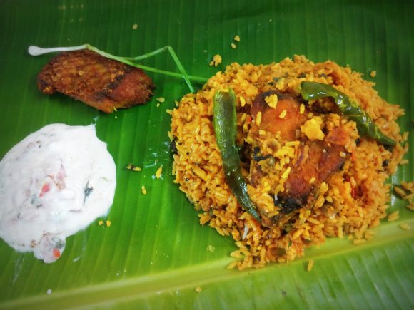 Fish biryani (fish tahari /fish pulao)