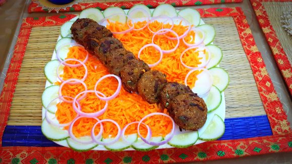 Katahal (raw jack fruit) kabab