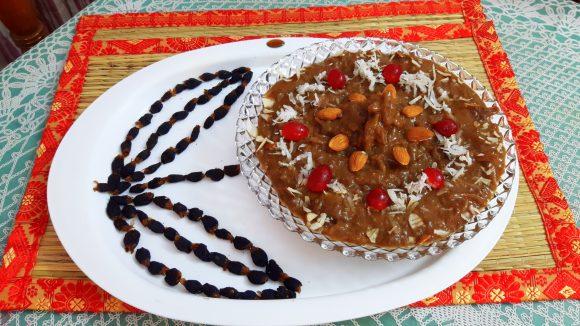 Mahupitthi (kheer in mahua flower juice)