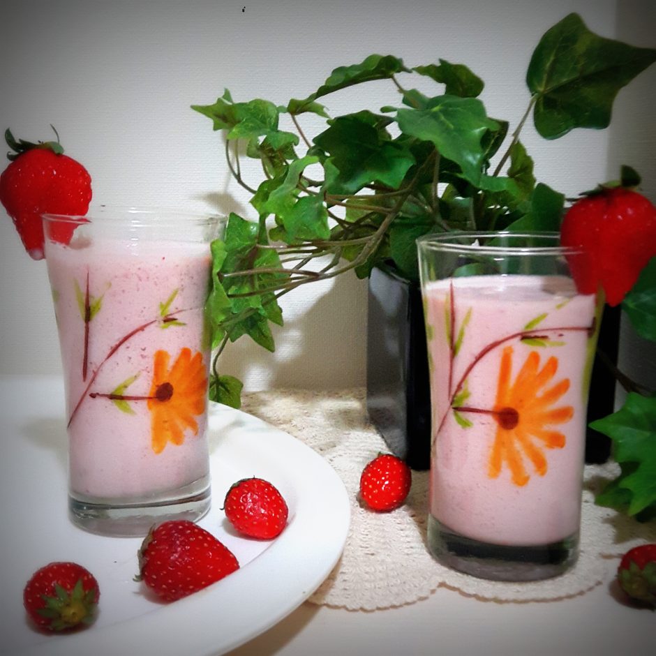 Strawberry milkshake