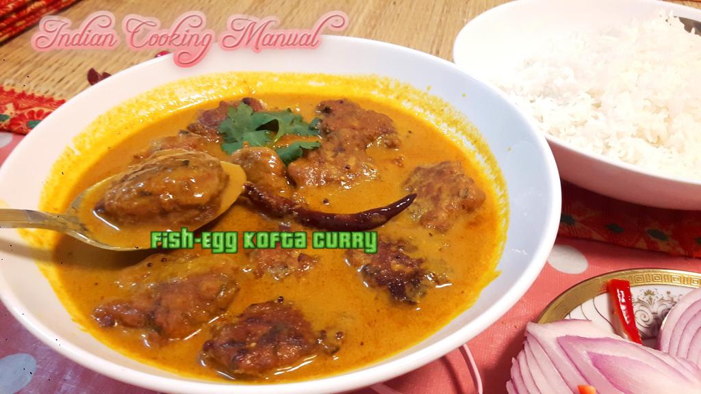 Fish-Egg Kofta/Fritters Curry