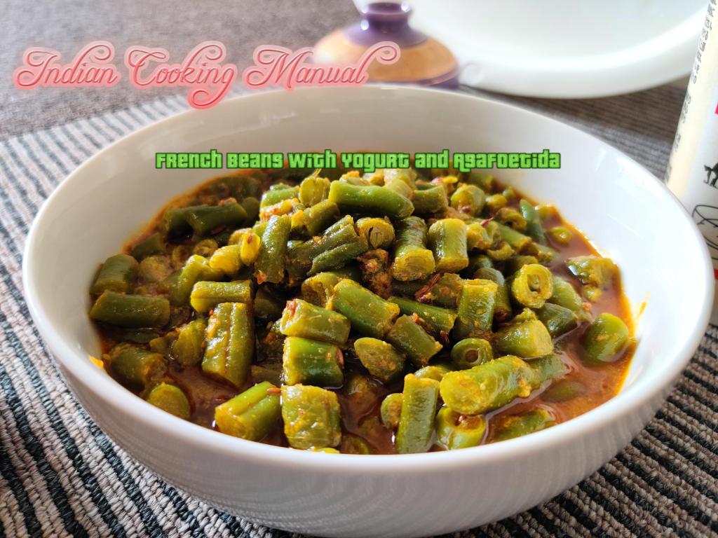 French Beans with Yogurt and Asafoetida