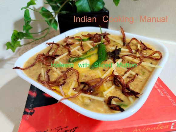 Haleem with Sliced Mutton - easy to cook