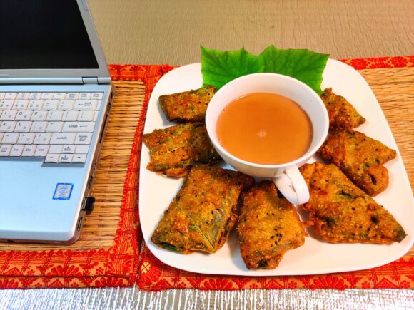 Pumpkin-leaf Fritters