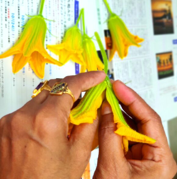 separate the petal, remove stalk and other parts of the flowers