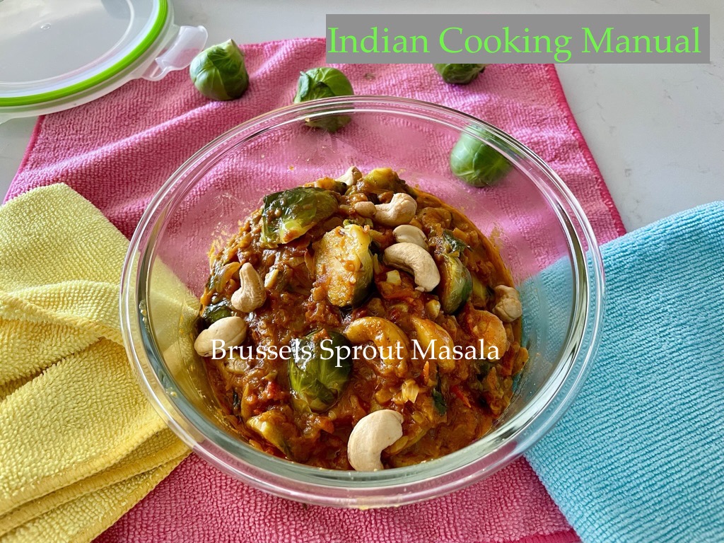 Brussels Sprouts Masala