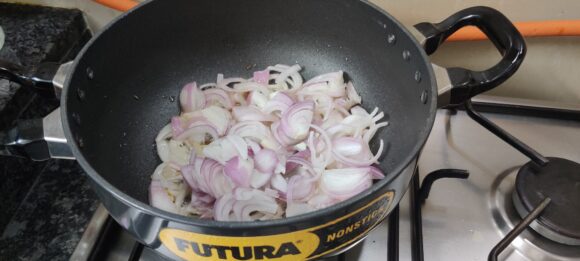 adding onion