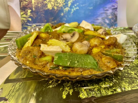 Baby Corn-Mushroom-Capsicum Masala/Gravy