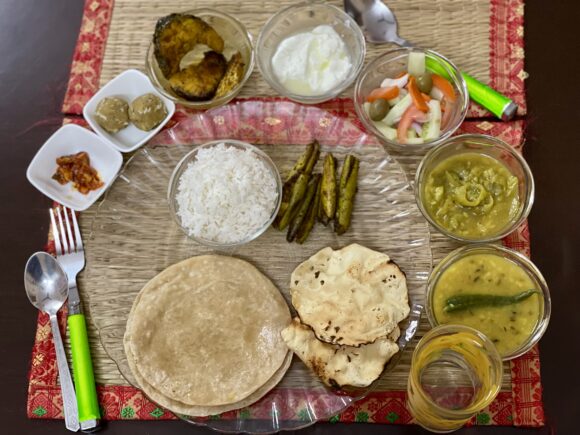 Non Veg Thali 3(dry Fish Fry)