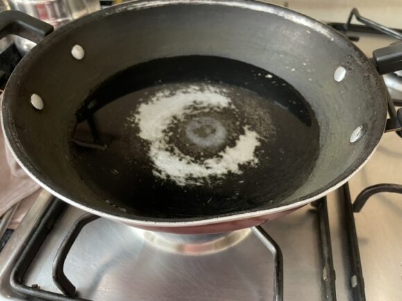 Boil water in a big pot