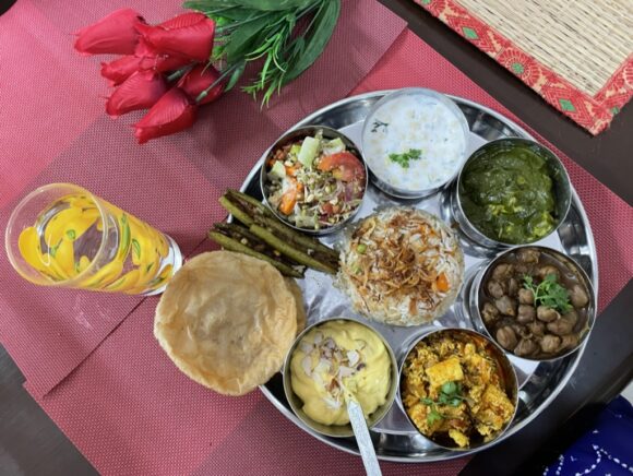 Special Vegetarian Thali 1