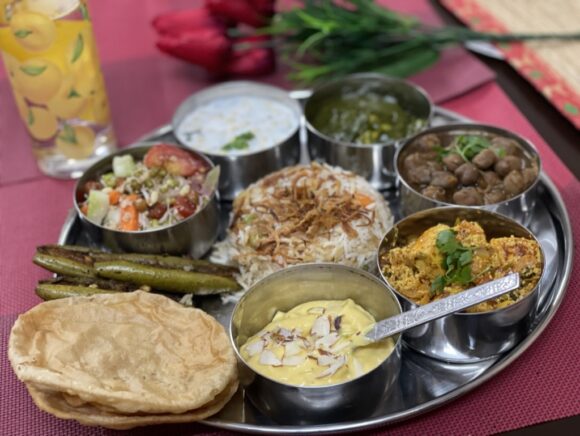 Special Vegetarian Thali 1