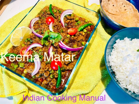 Keema/Queema- Matar(Minced Meet and Peas)