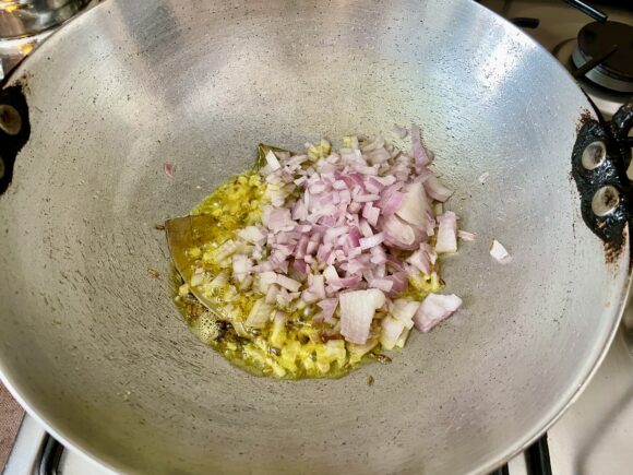 Adding onion