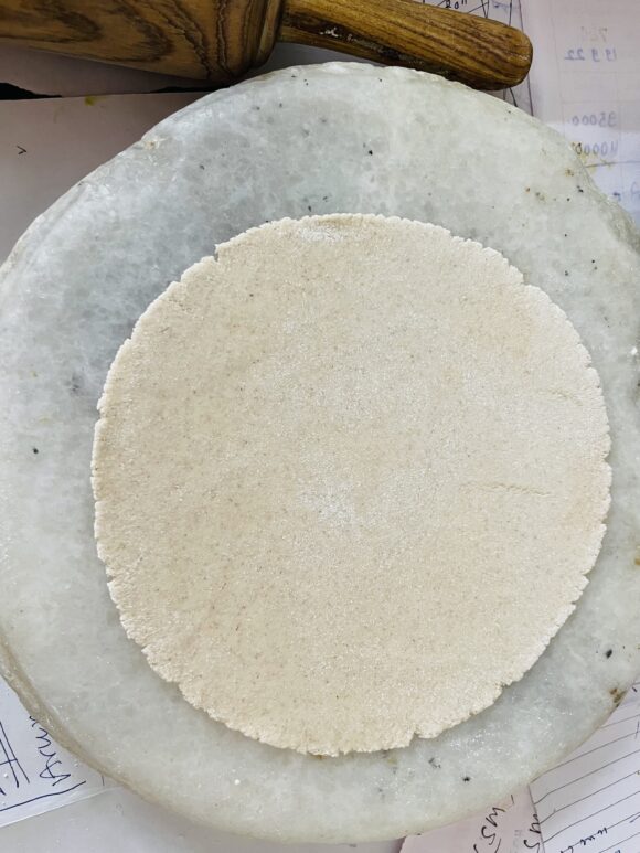 jau rolled chapati