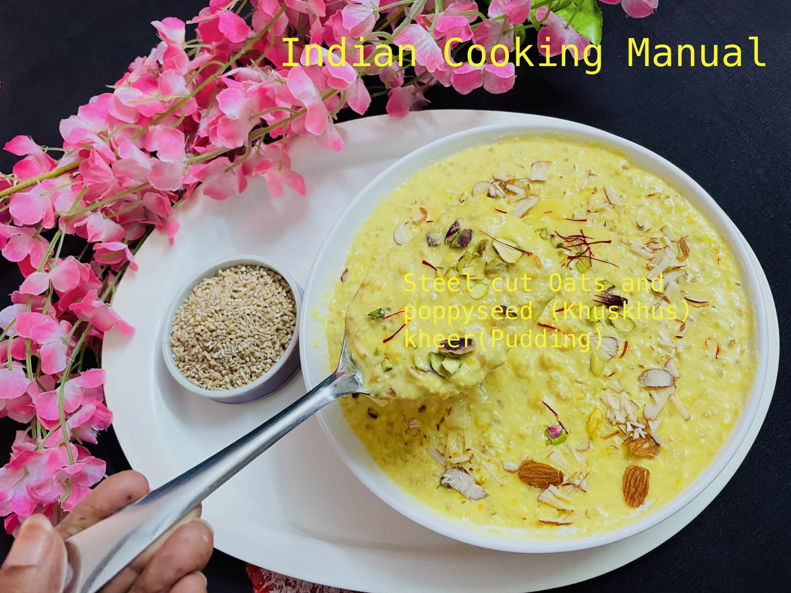 Steel Cut Oats Kheer (Oats Pudding)