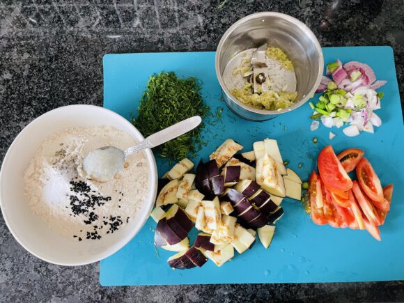 Chopped Ingredients 