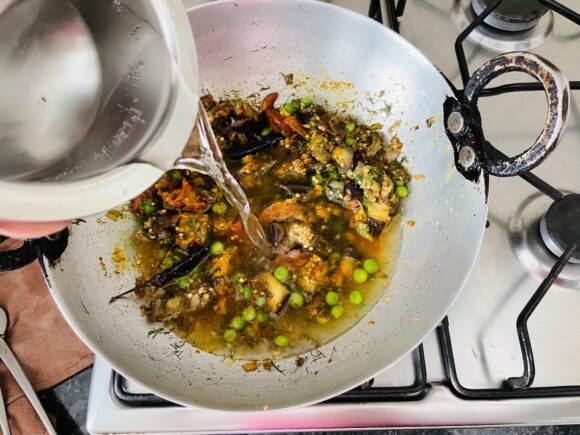 Add water to cover the vegetables and bring to a boil