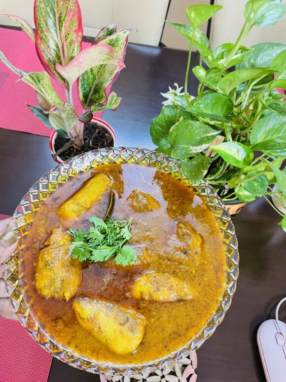 Aarbi(Taro Root) Masala Curry