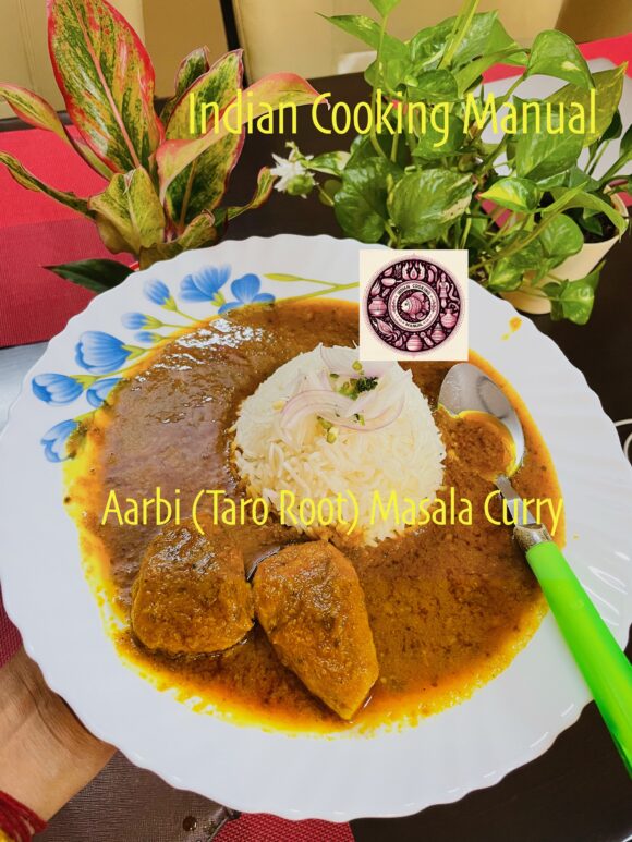 Aarbi(Taro Root) Masala Curry