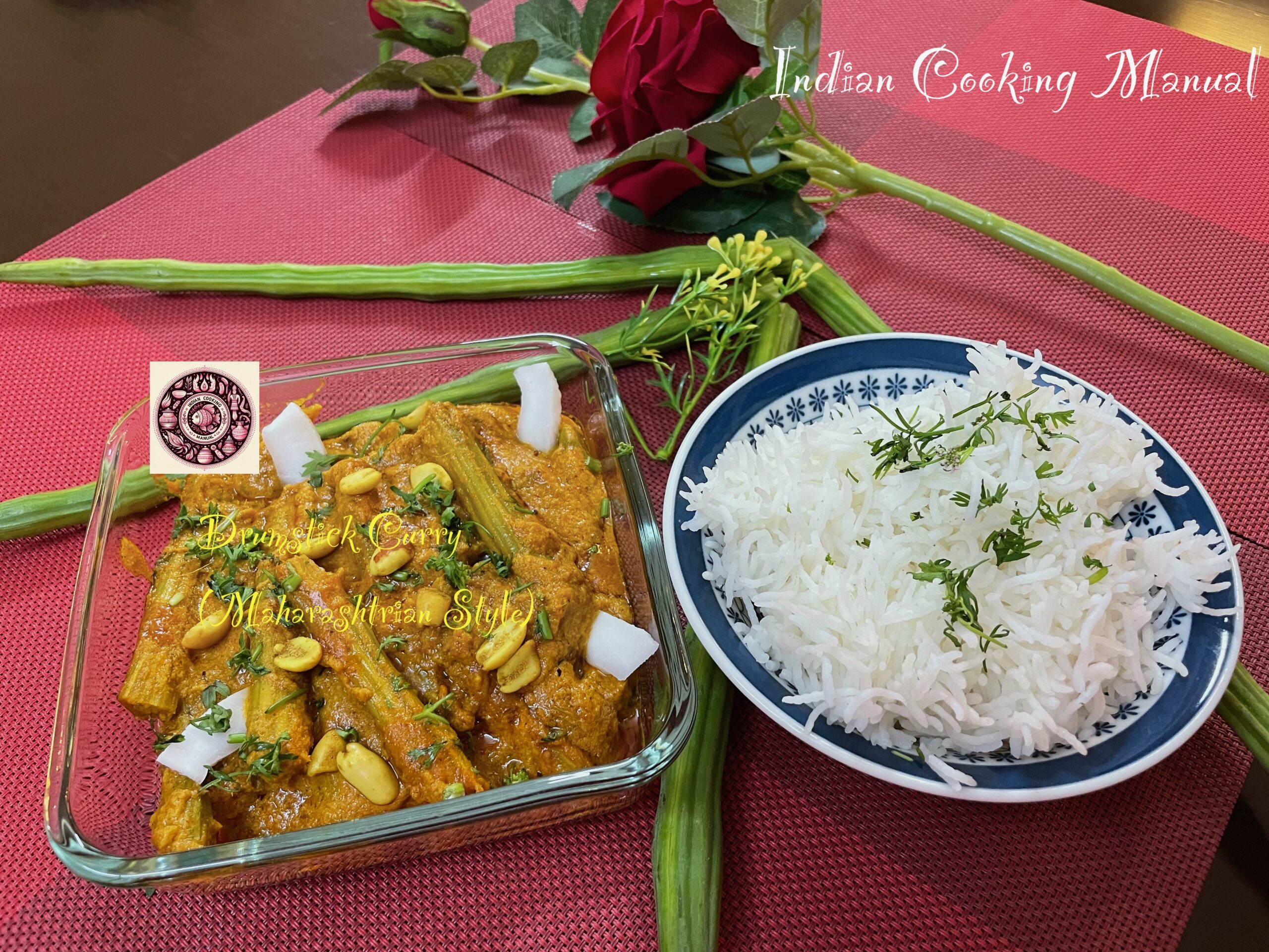 Drumstick/Moringa Curry/Shevgyachya Shenga Chi Bhaji (Maharashtrian Style)